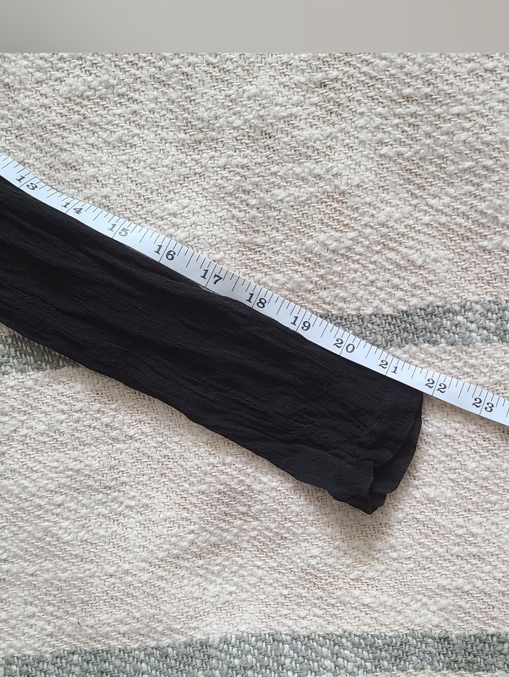 Black Sheer Embroidered Long-Sleeve Top - Picture 14 of 16